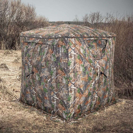 2-3 Person Hunting Blind Portable Pop Up Ground Tent with Carry Bag - Bills variety store