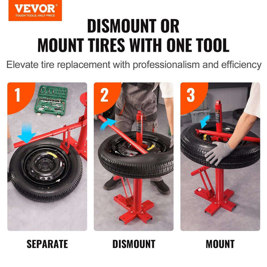 Portable Tire Changer & Bead Breaker Tool for 203-406 mm Tires - Bills variety store