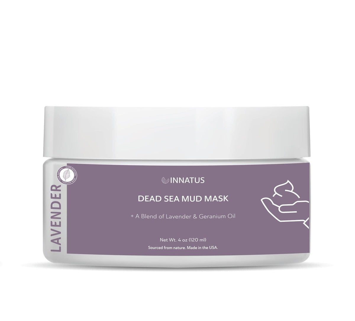 Dead Sea Mud Mask with Lavender Oil – 4oz Detoxifying & Purifying Face Mask – Infused with Spearmint, Lemon & Bergamot Oils for Acne Control & Skin Rejuvenation - Bills variety store