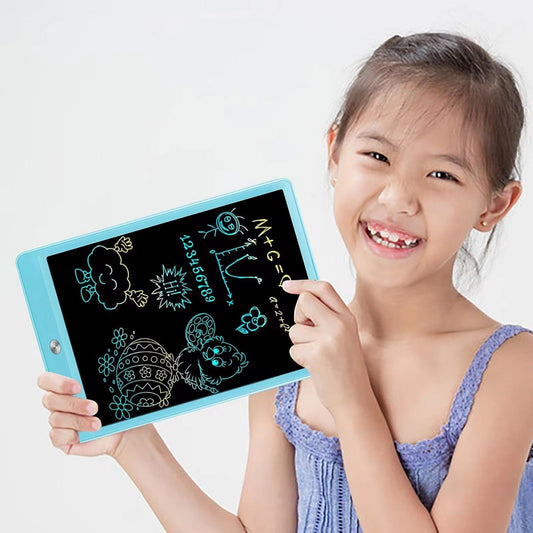 Children's Drawing Board LCD Drawing Tablet Learning Cartoon Painting Board Erasable Educational Handwriting Boards Educational Travel Toys - Bills variety store