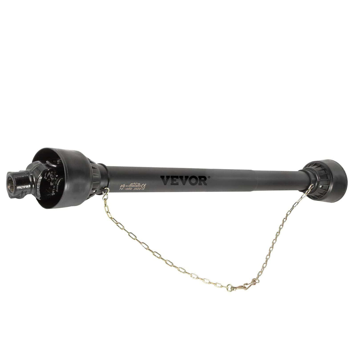 VEVOR PTO Shaft 1 3/8" PTO Drive Shaft, 6 Spline End Round End PTO Driveline Shaft, Series 4 Tractor PTO Shaft, 39"-55" Brush Hog PTO Shaft, Black PTO Shaft for Bush Hog/Finish Mower/Rotary Cutter - Bills variety store