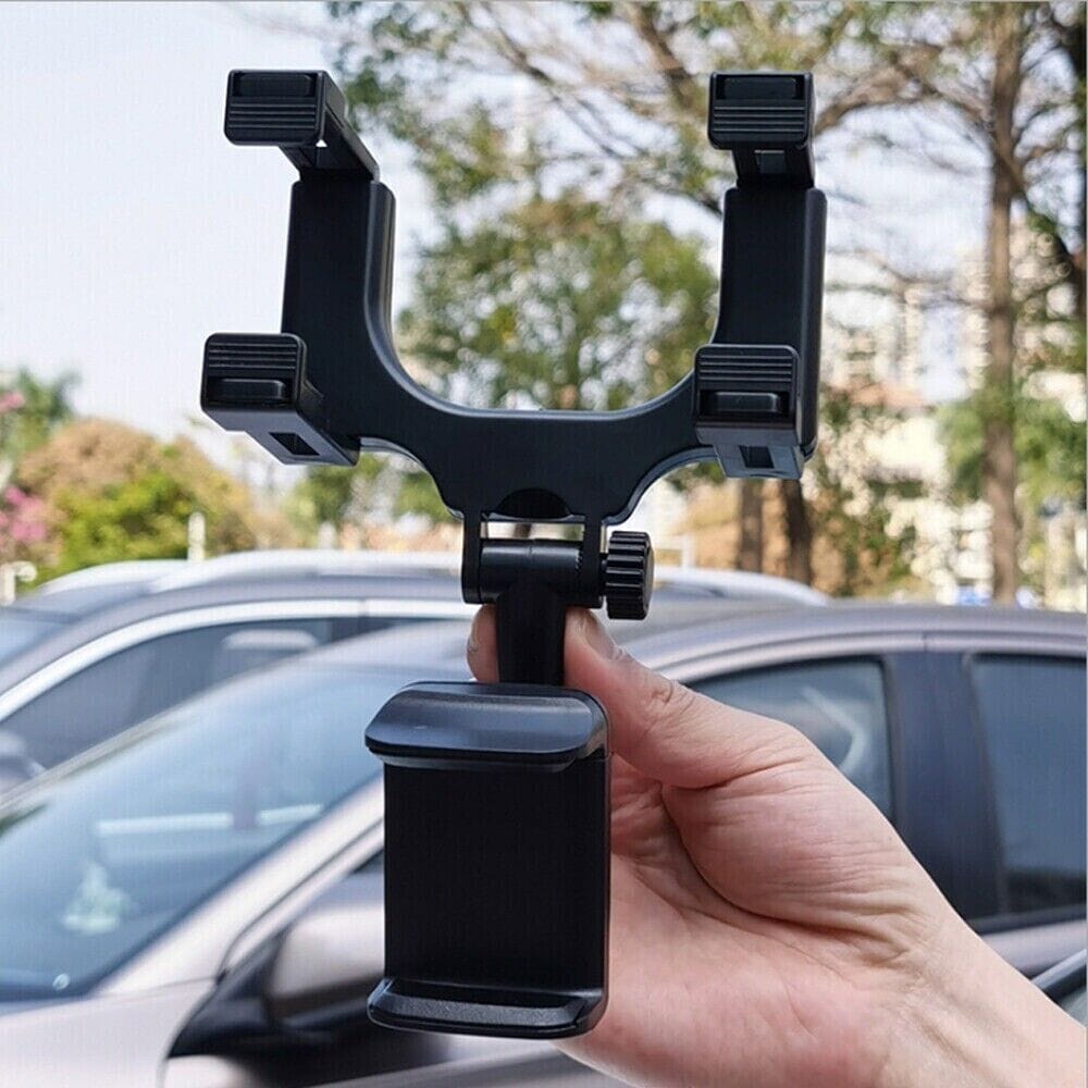 Universal 360 Rotation Car Rear View Mirror Mount Stand GPS Cell Phone Holder US - Bills variety store