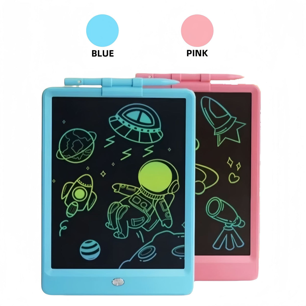 Children's Drawing Board LCD Drawing Tablet Learning Cartoon Painting Board Erasable Educational Handwriting Boards Educational Travel Toys - Bills variety store