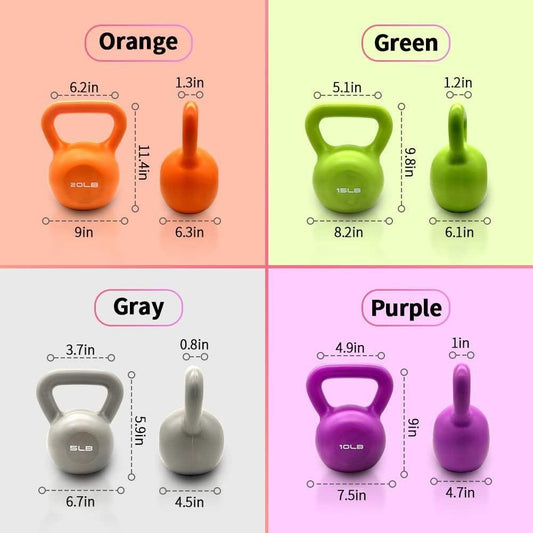 10lbs Kettlebell strength training for home gyms - Bills variety store