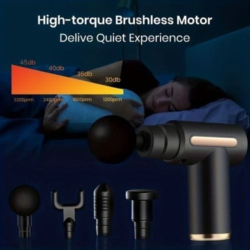 Portable USB Rechargeable Mini Fascia Gun for Muscle Relaxation - Bills variety store