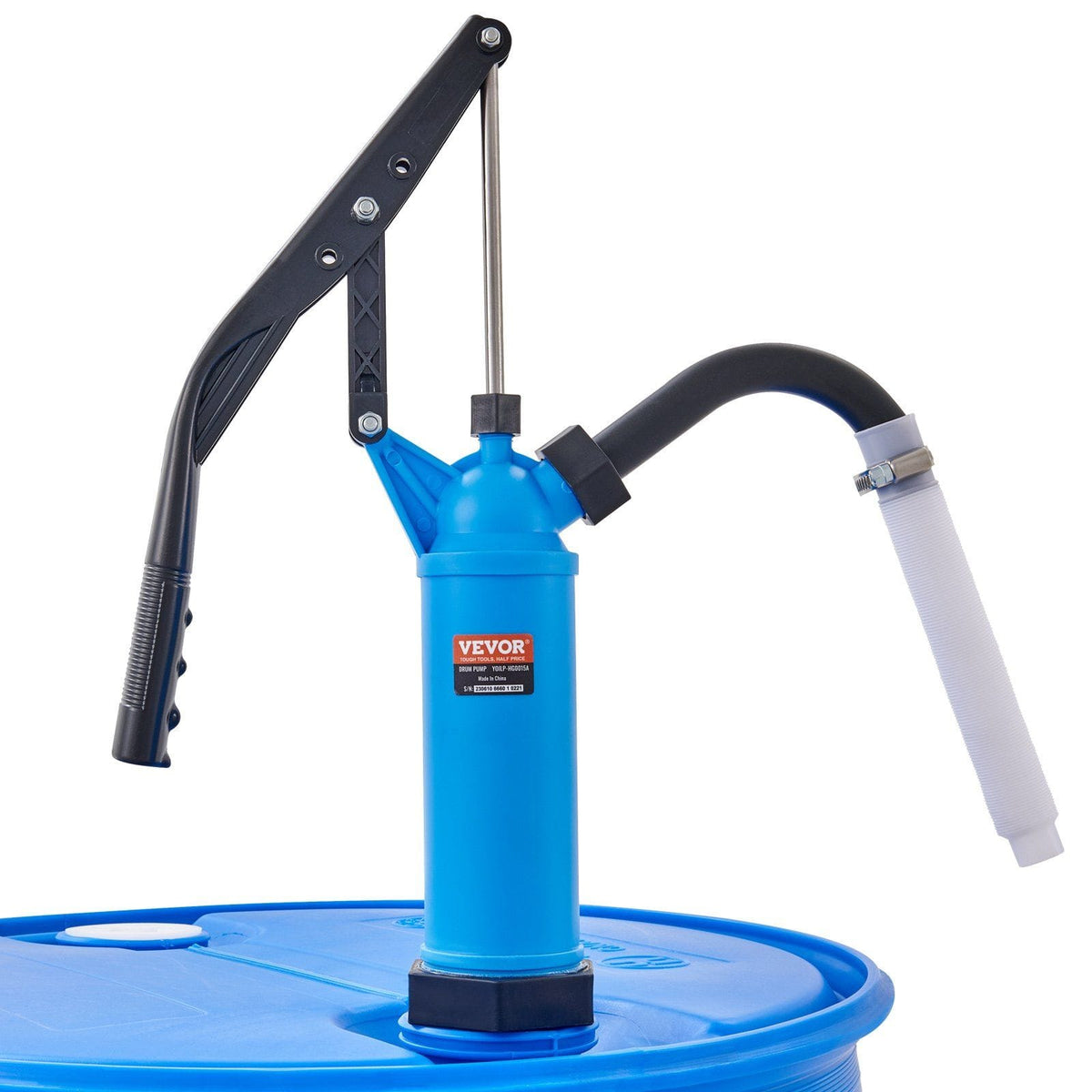 Drum Pump, 9.5 oz. Per Stroke, Lever-Action Barrel Pump, Fits 5-55 Gal. - Bills variety store