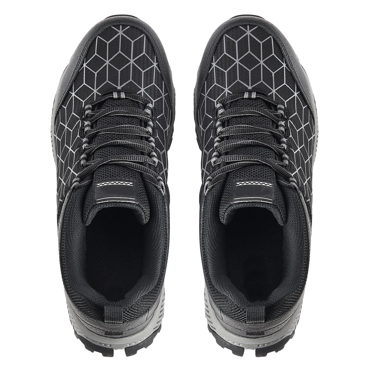 Steel Toe Shoes for Men, US Size 9.5 Wide, Men's Cushion Sport Safety Toe Athletic Work Shoe, Indestructible Safety Sneakers Lightweight,Breathable Industry Construction Work Shoes, Black - Bills variety store