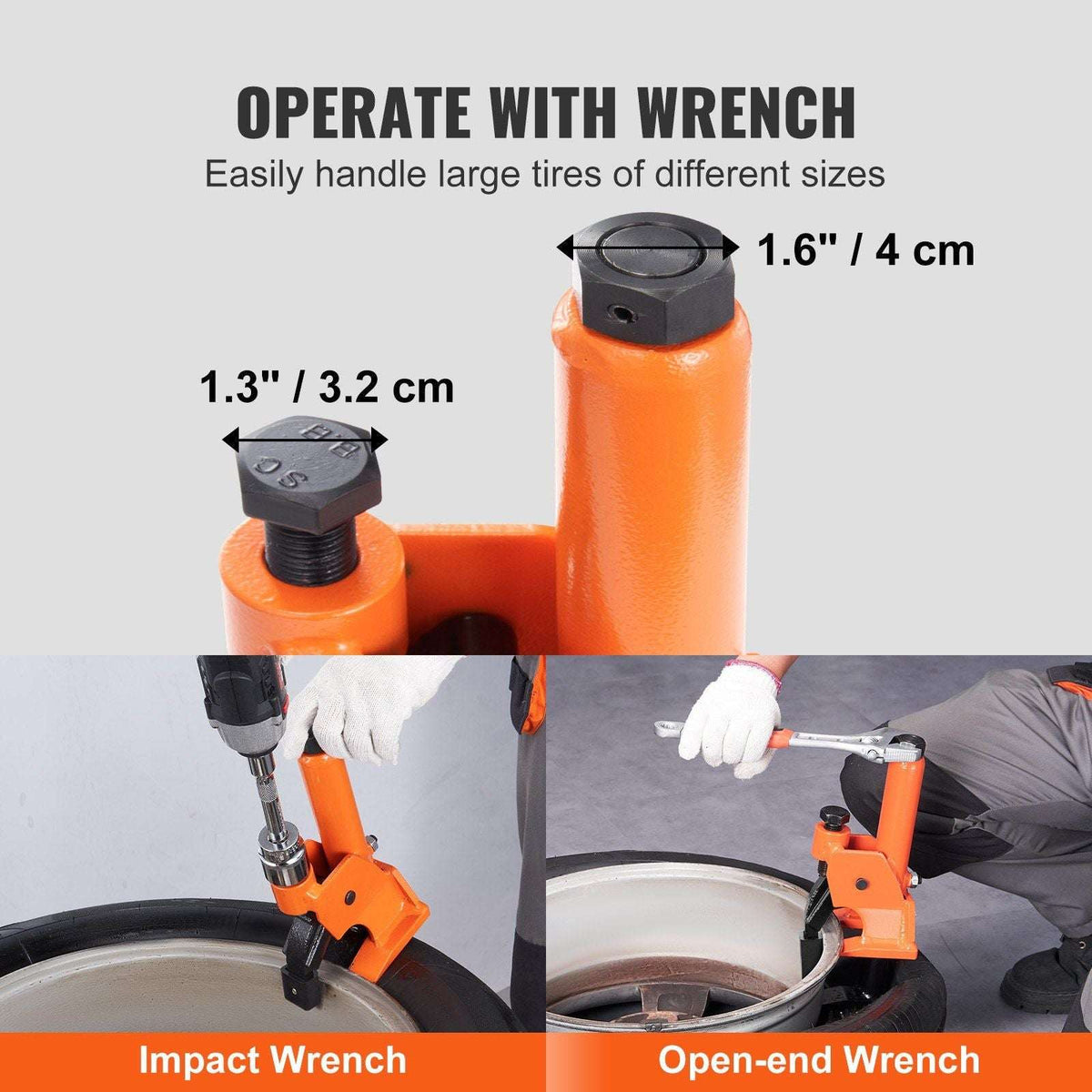 Manual Heavy Duty Tire Bead Breaker Tool for 38" - 42" tires - Bills variety store