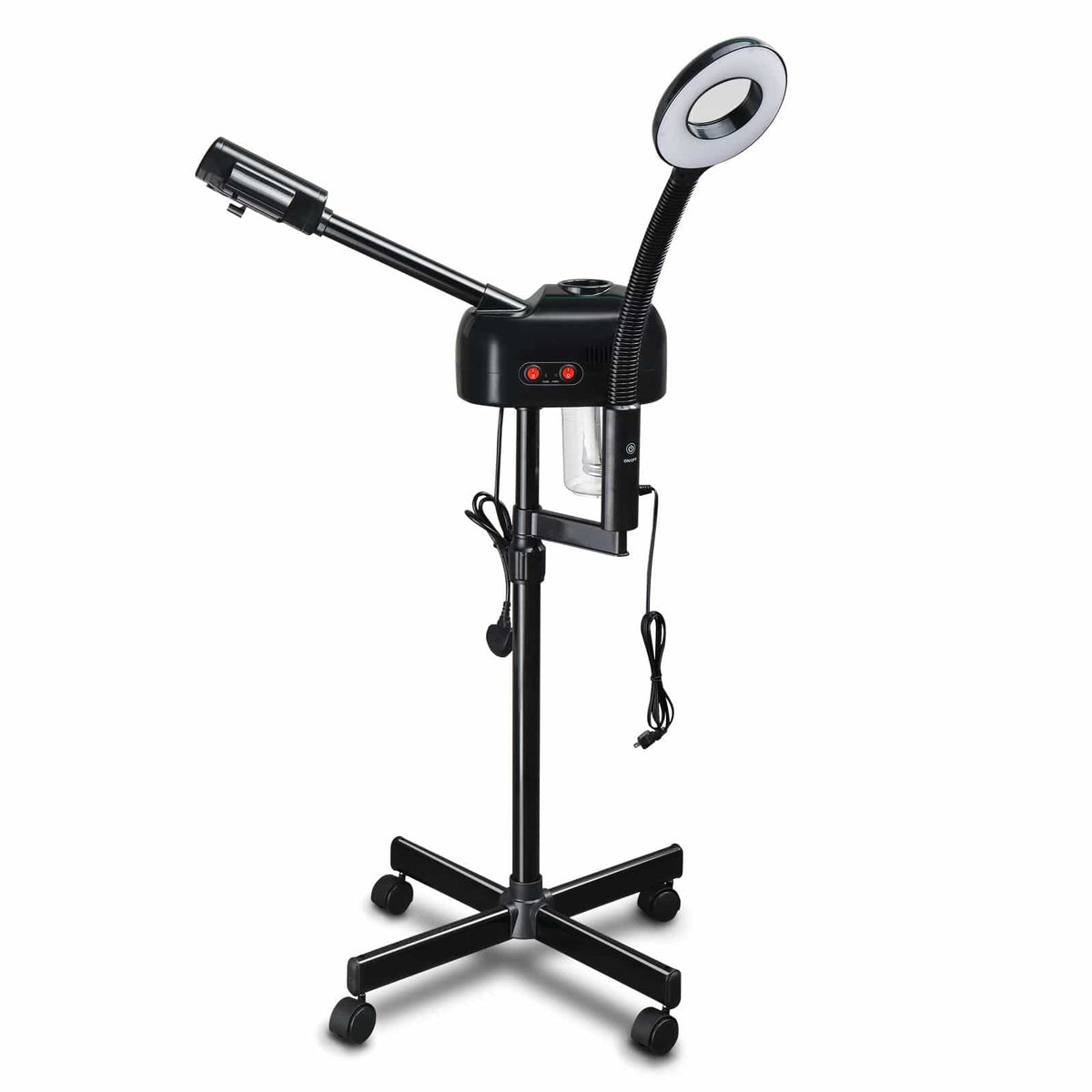 2 in 1 Facial Steamer with 3X Magnifying Lamp, Esthetician Steamer Professional Aromatherapy Humidifier Face Spa Mist Steam for Home Beauty Salon, Personal Skin Care Deep Cleaning - Bills variety store