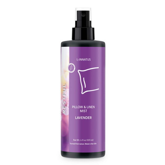 All-Natural Restful Lavender Pillow & Linen Spray – 4oz Aromatherapy Mist with Lavender for Relaxation & Stress Relief - Bills variety store
