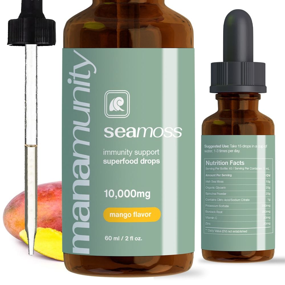 10,000 mg Organic Irish Sea moss Gel for immunity support - Bills variety store