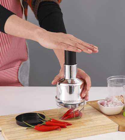 Vegetable Fruit Salad Onion Garlic Food Hand Chopper Cutter Slicer Peeler Dicer - Bills variety store