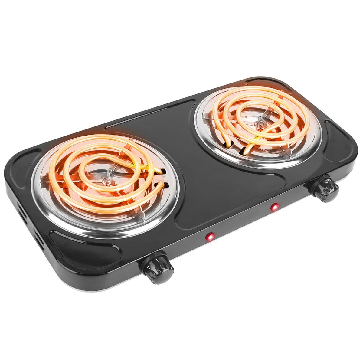 2000W Electric Double Burner Portable Coil Heating Hot Plate Stove - Bills variety store