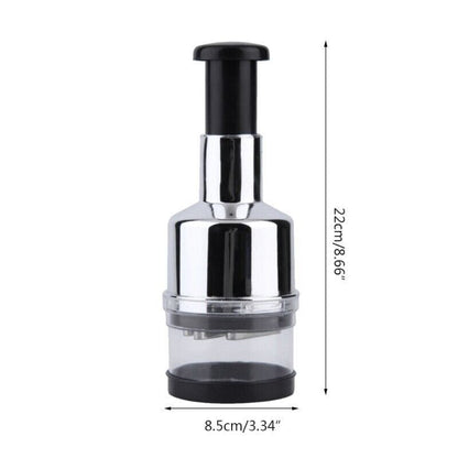 Vegetable Fruit Salad Onion Garlic Food Hand Chopper Cutter Slicer Peeler Dicer - Bills variety store