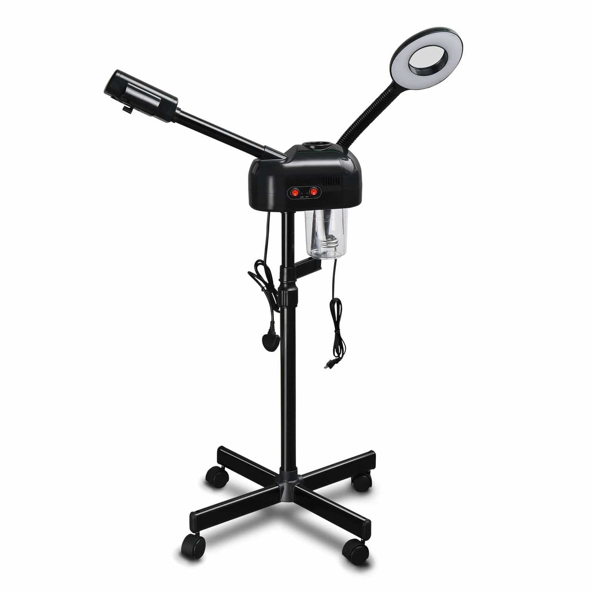 2 in 1 Facial Steamer with 3X Magnifying Lamp, Esthetician Steamer Professional Aromatherapy Humidifier Face Spa Mist Steam for Home Beauty Salon, Personal Skin Care Deep Cleaning - Bills variety store