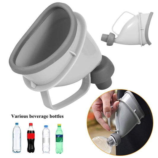 Unisex Potty Pee Funnel Adult Emergency Urinal Device Portable Male Female Toilet - Bills variety store