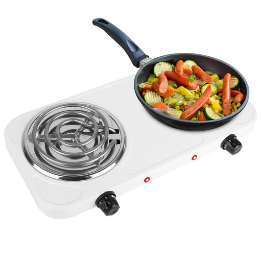 2000W Electric Double Burner Portable Coil Heating Hot Plate Stove - Bills variety store