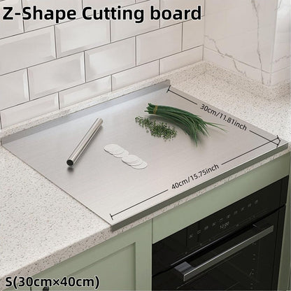 XXL 304 Stainless Steel Cutting Board Anti-Slip & Mildew-Proof - Bills variety store