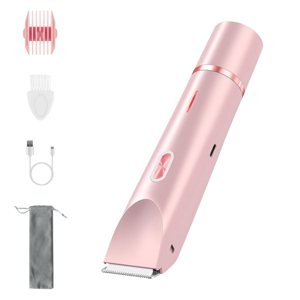 2 In 1 Bikini Trimmer for Women Dual Head Cordless Body Shaver IPX7 Waterproof - Bills variety store