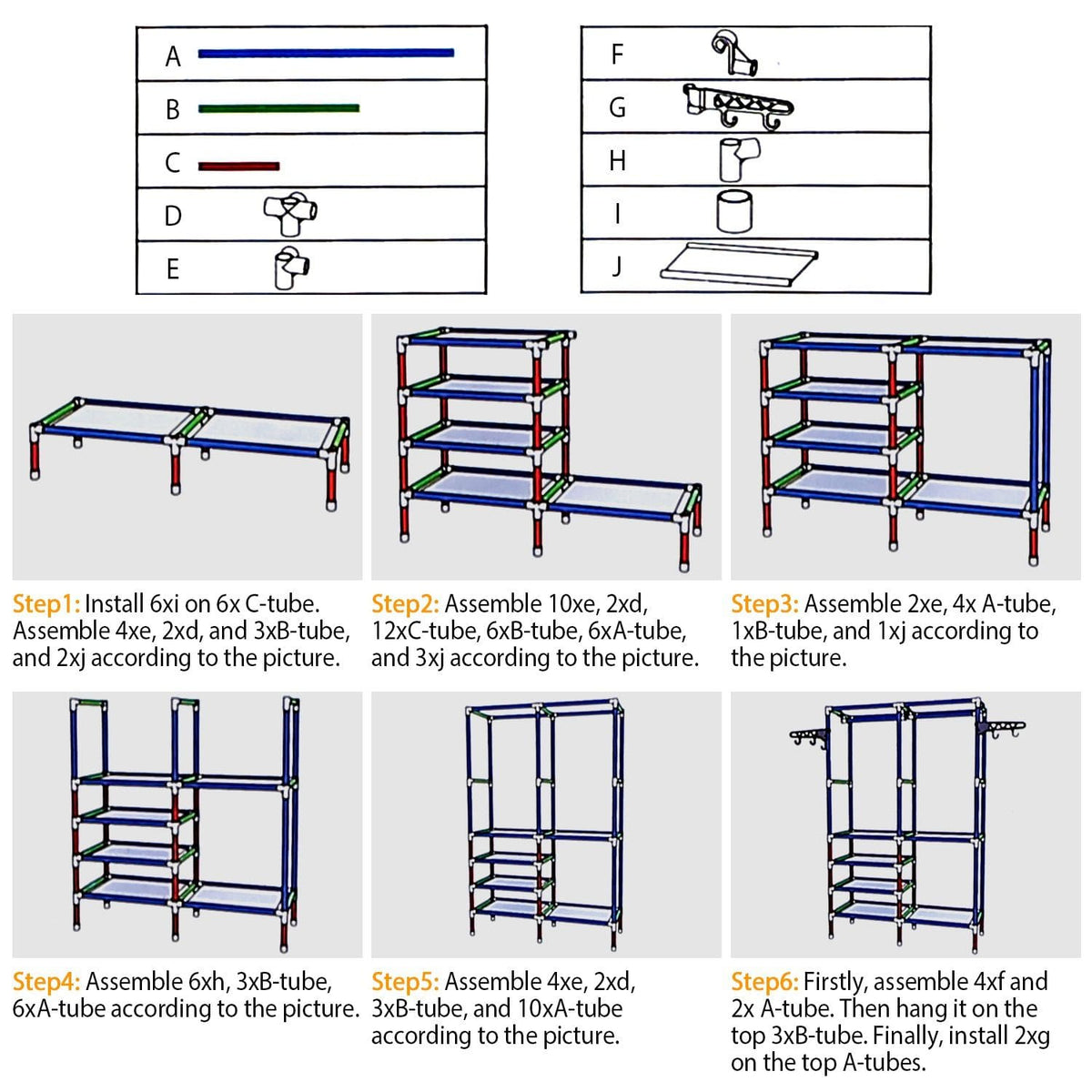 Metal Garment Rack Shoe and Clothing Organizer Shelves - Bills variety store