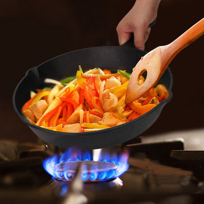 3Pcs Pre-Seasoned Cast Iron Skillet Set 6/8/10in Non-Stick Oven Safe Cookware - Bills variety store