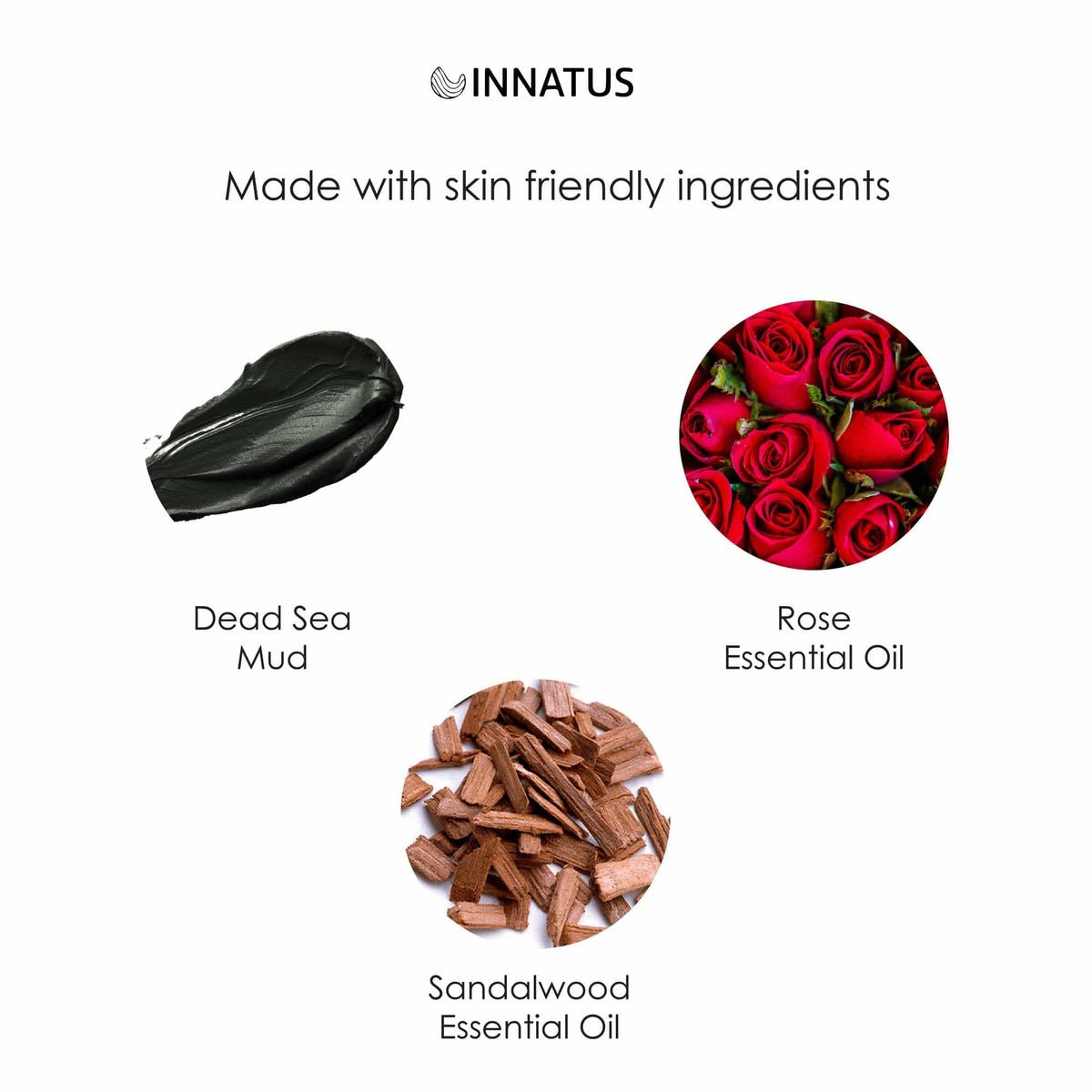 Dead Sea Mud Mask with Rose Oil – 4oz Detoxifying & Purifying Face Mask – Infused with Lemon & Sandalwood Oils for Acne Control & Skin Hydration - Bills variety store