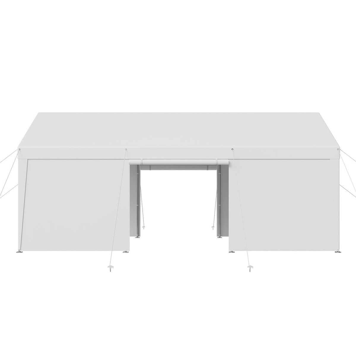 10' x 20' portable carport with removable sidewalls & door - Bills variety store